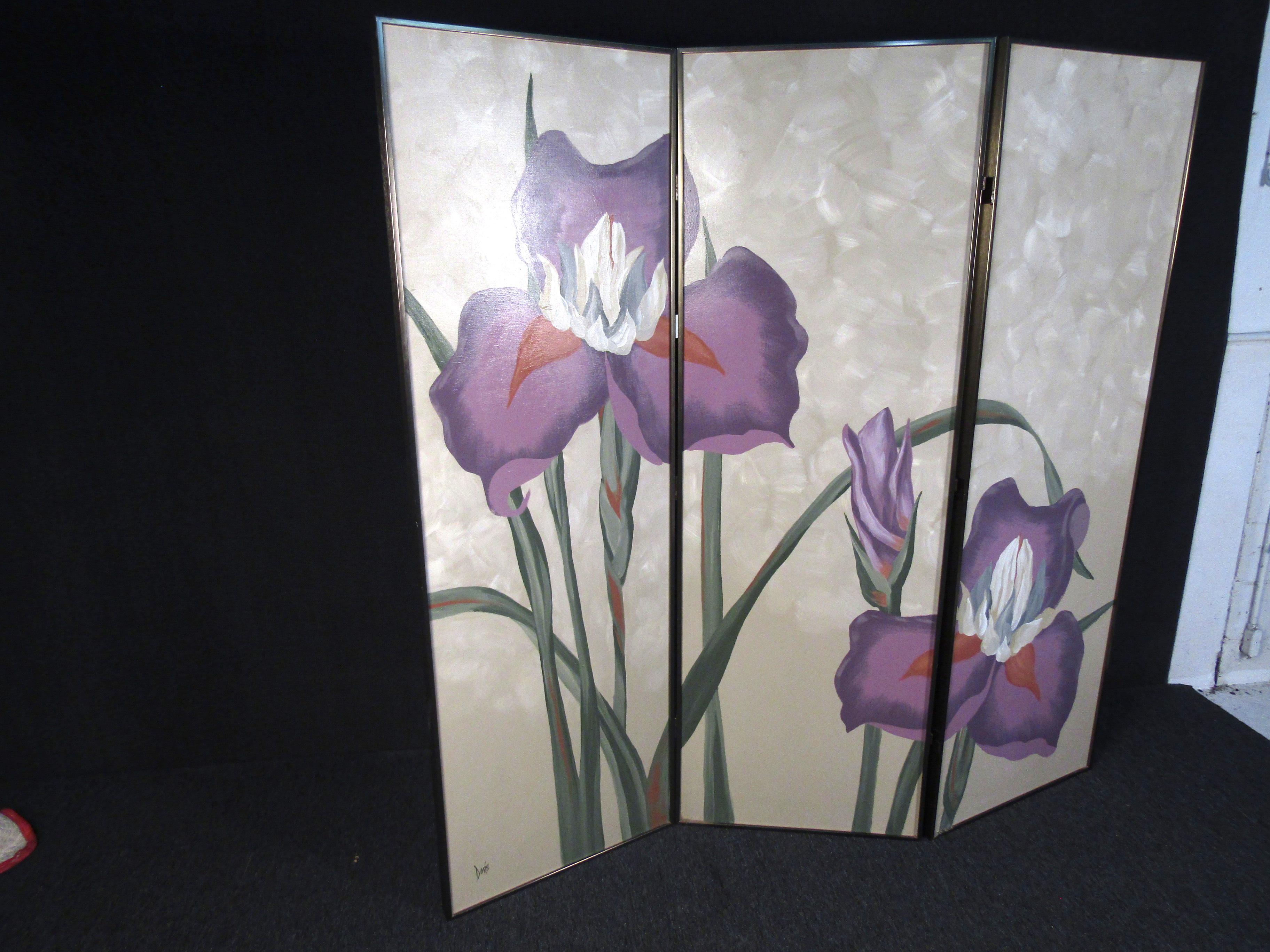painted room divider screens