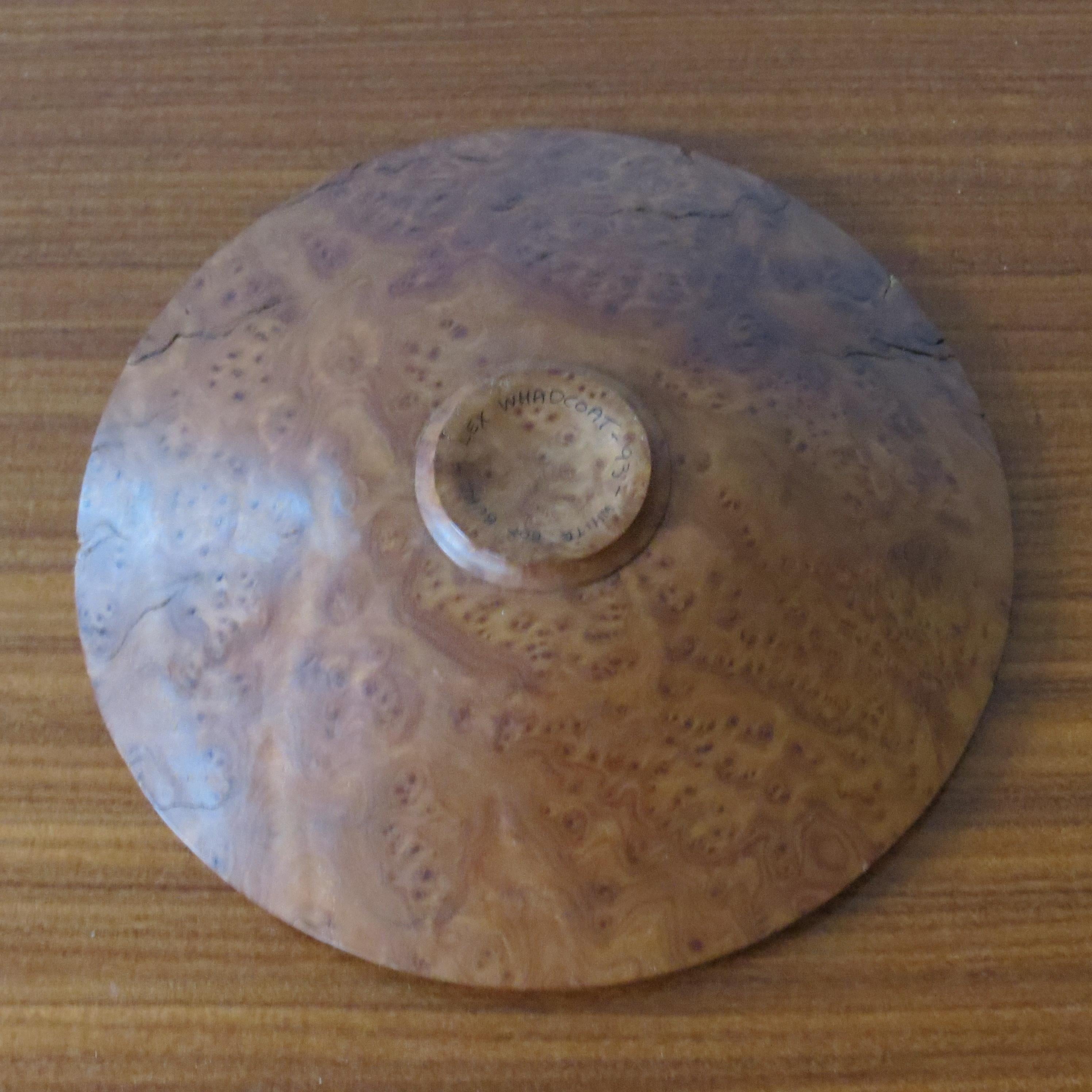 Vintage Hand Produced Australian Burr Wood Bowl 6