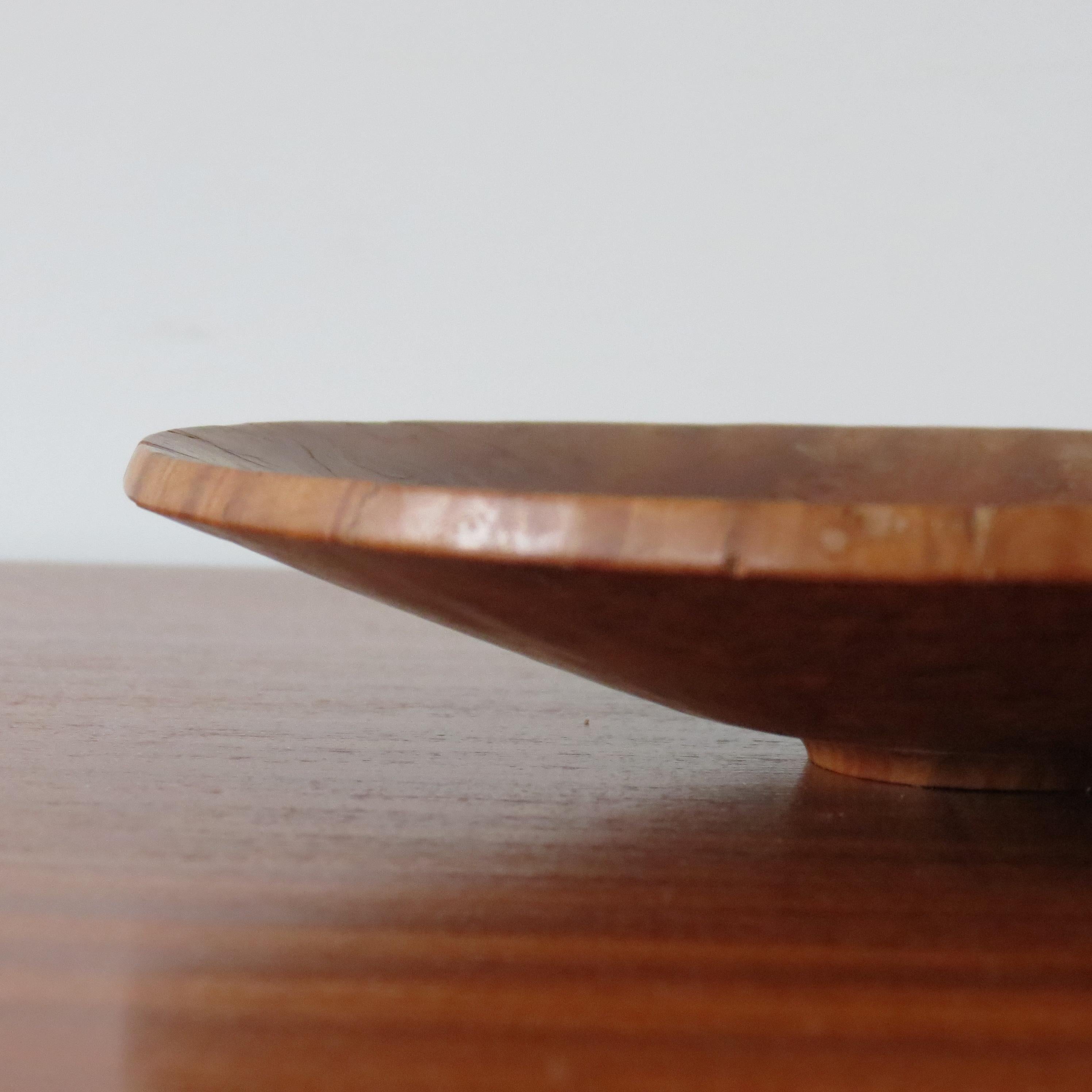 Vintage Hand Produced Australian Burr Wood Bowl 4
