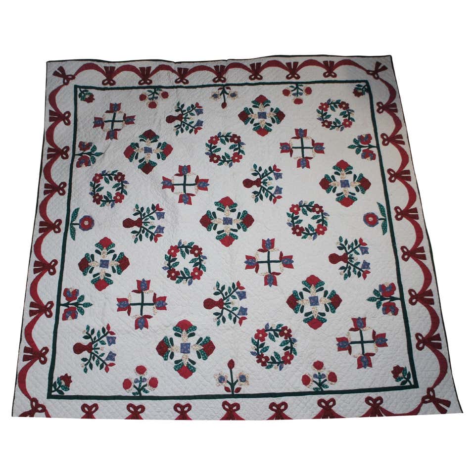 Antique and Vintage Quilts and Blankets - 1,124 For Sale at 1stDibs ...