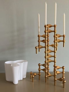 Handsignierte Iittala Alvar Aalto Savoy-Vase in Weiß, 3030