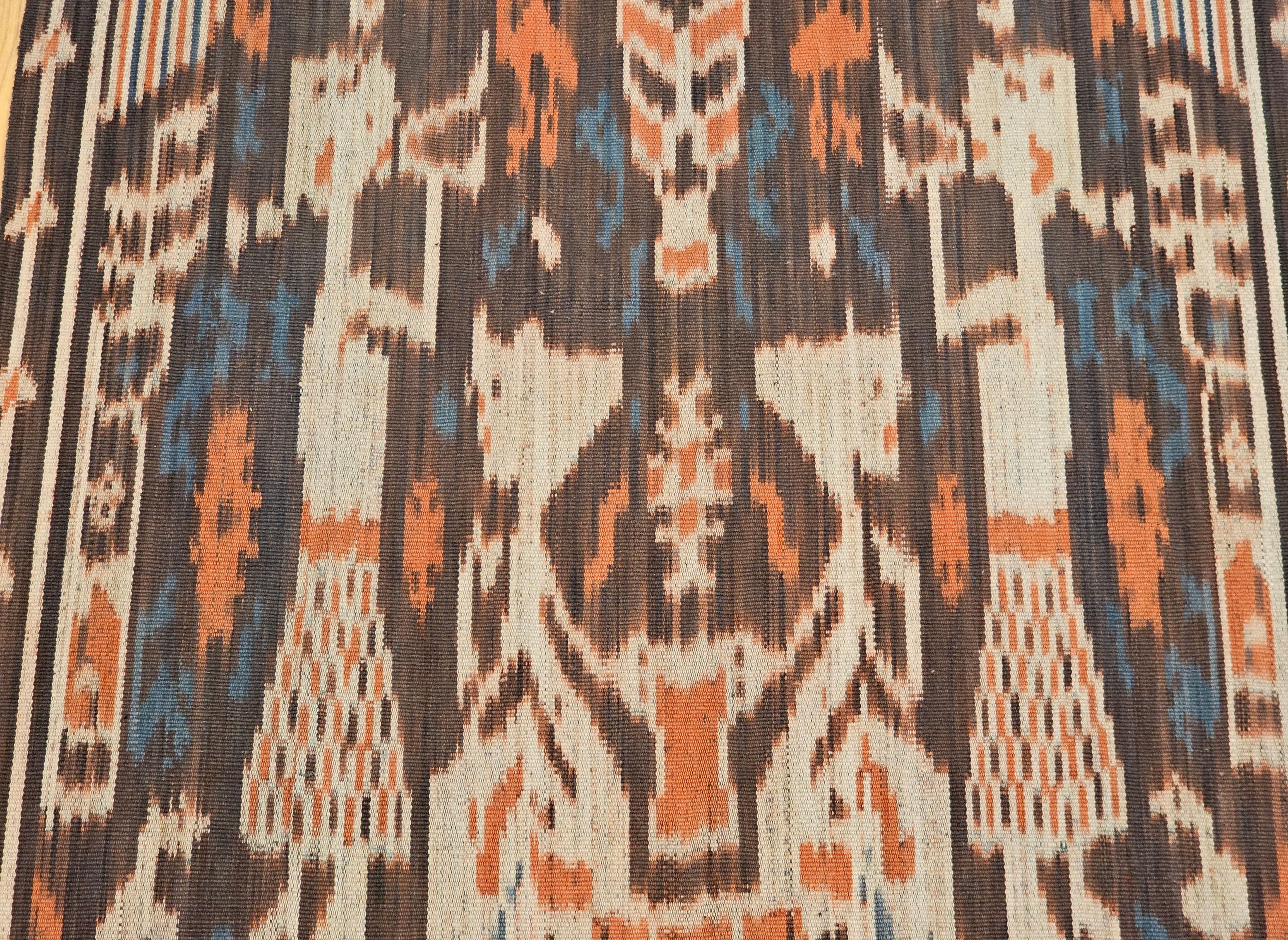 Panel Textil Ikat Vintage Tejido a Mano en Indonesia Algodón en venta