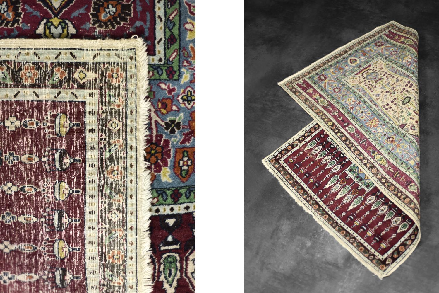 Other Vintage Hand-Woven Middle Eastern Oriental Baluch Prayer Rug, 1960s For Sale