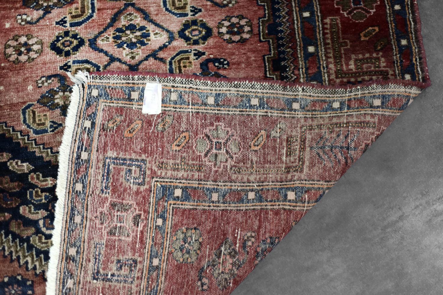 Tappeto orientale Hamadan Kamse d'epoca, tessuto a mano, anni '60 in vendita 5