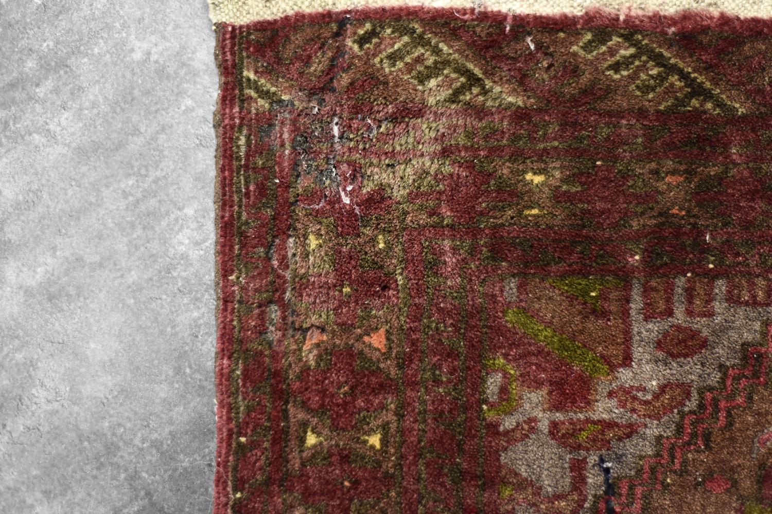 Vintage Handgewebter Orientalisch-Turkmenischer Ersari-Teppich, 1950er Jahre (Sonstiges) im Angebot