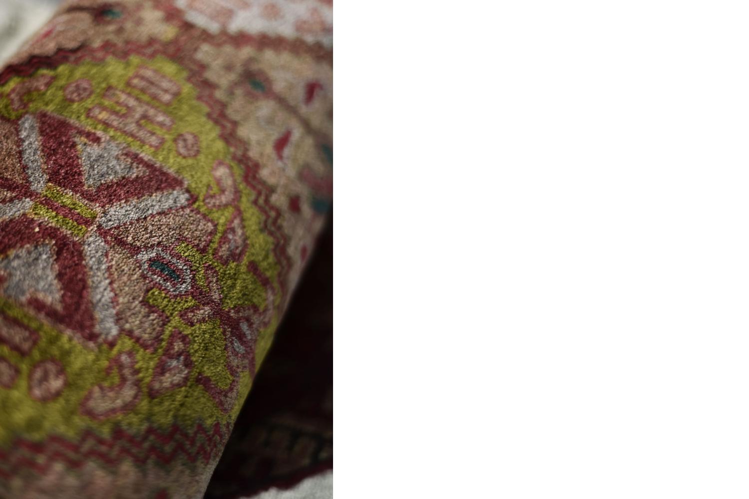 Vintage Handgewebter Orientalisch-Turkmenischer Ersari-Teppich, 1950er Jahre (Afghanisch) im Angebot