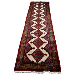 Vintage Hand Woven Persian:: Tapis Runner