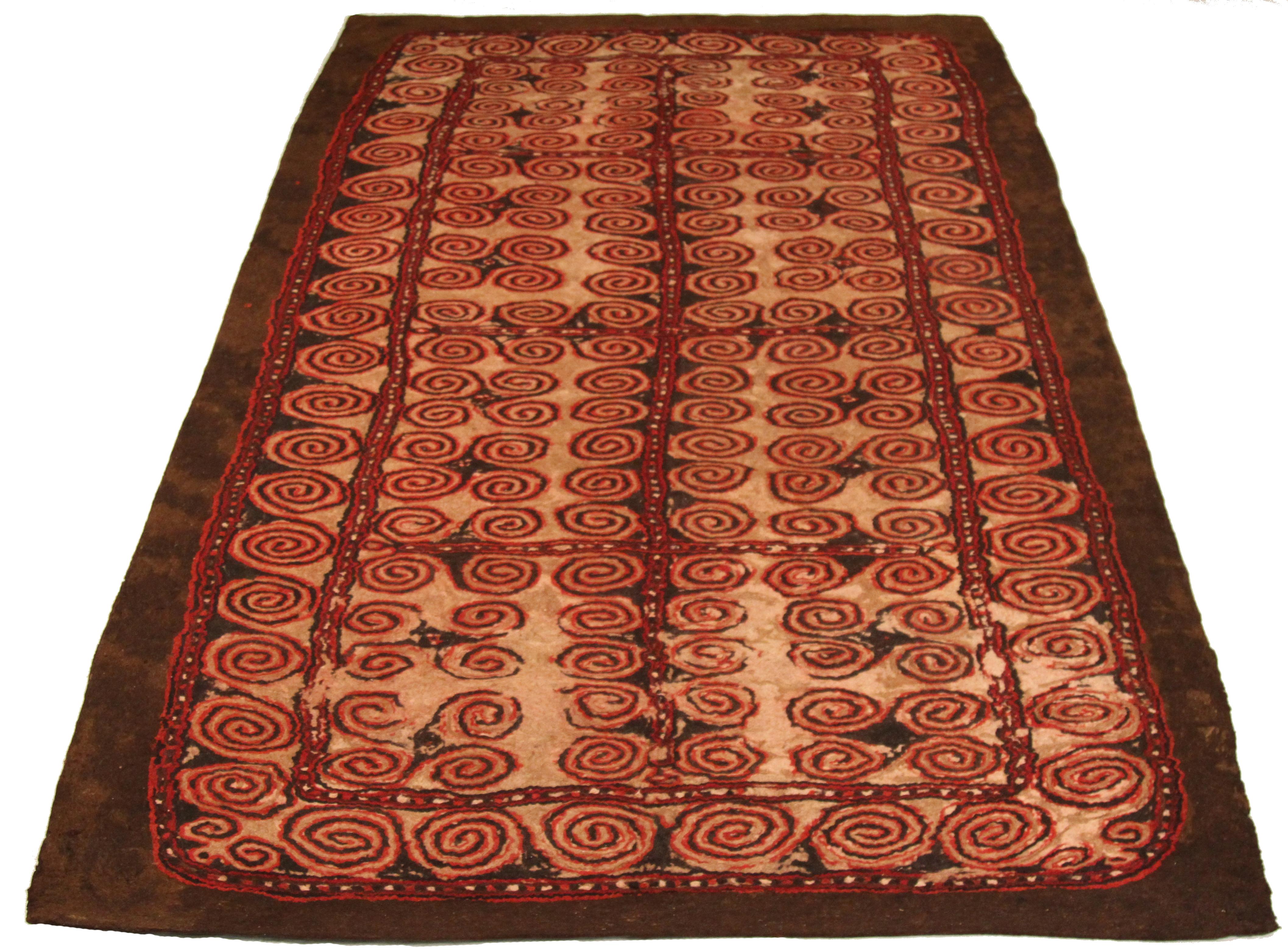 Vintage hand woven Persian rug made from fine wool and all-natural vegetable dyes that are safe for people and pets. This beautiful piece features simple patterns heavily influenced by nomadic lifestyle of different tribes in Iran. Nomad rugs are