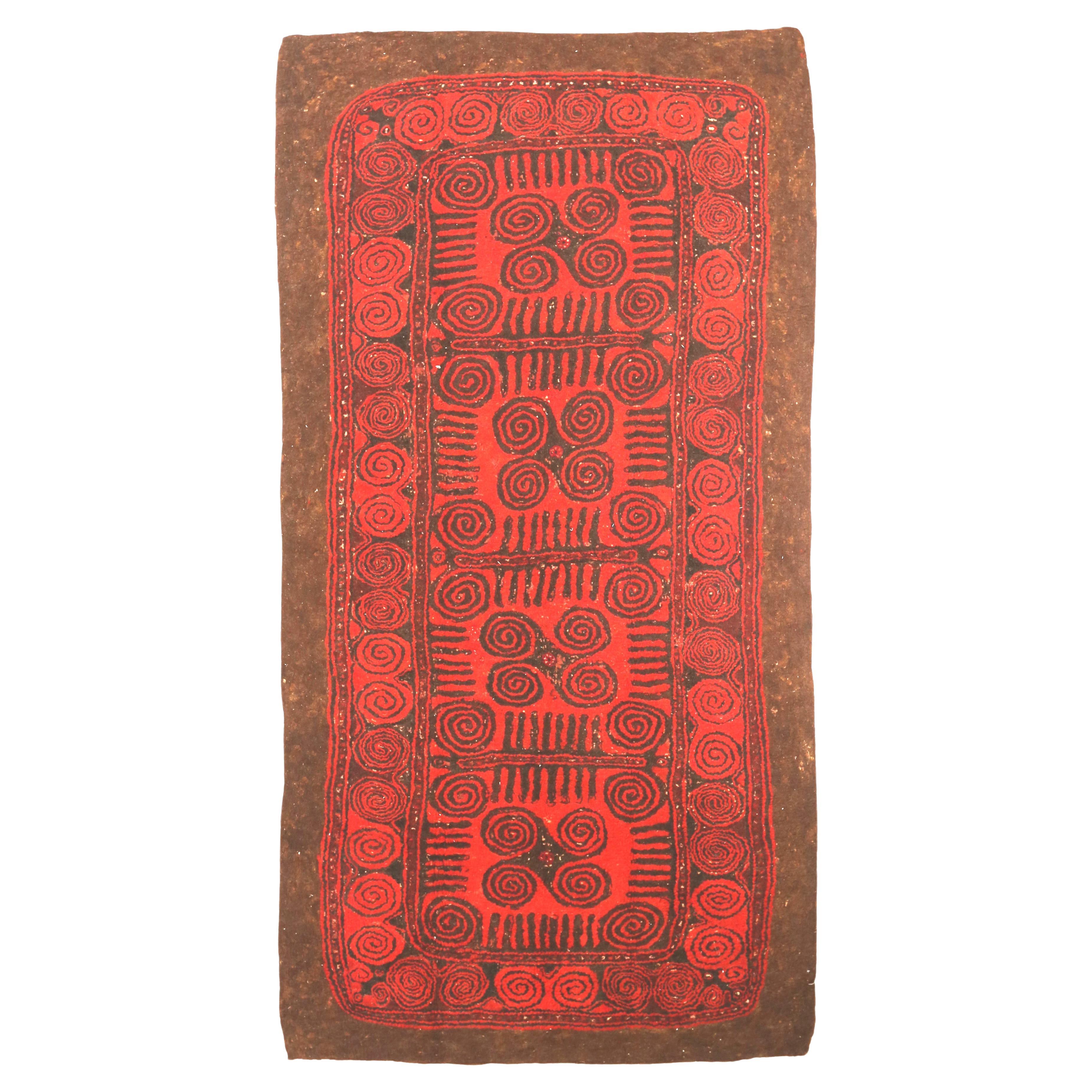 Tapis persan Nomad vintage tissé à la main