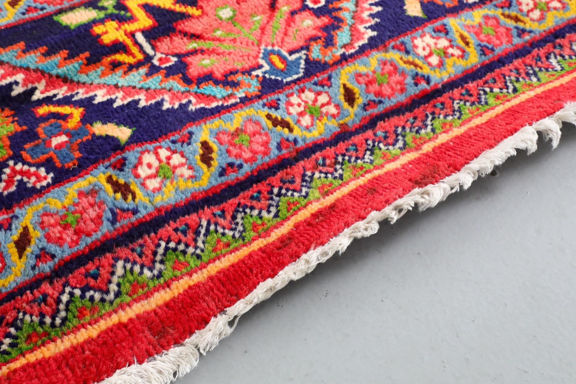 Tapis persan Tabriz tissé à la main, 10' x 13' en vente 6