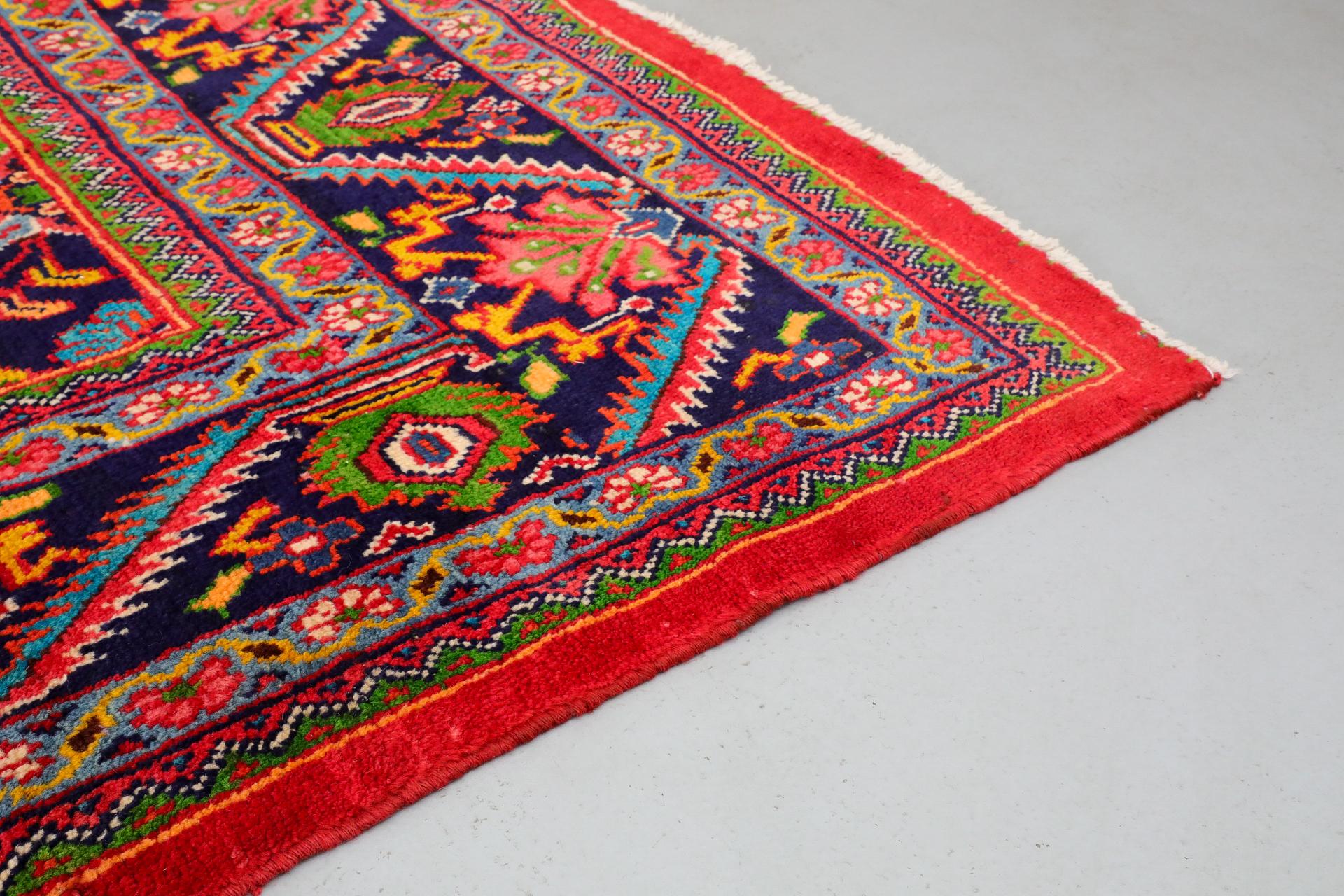 Tapis persan Tabriz tissé à la main, 10' x 13' en vente 8