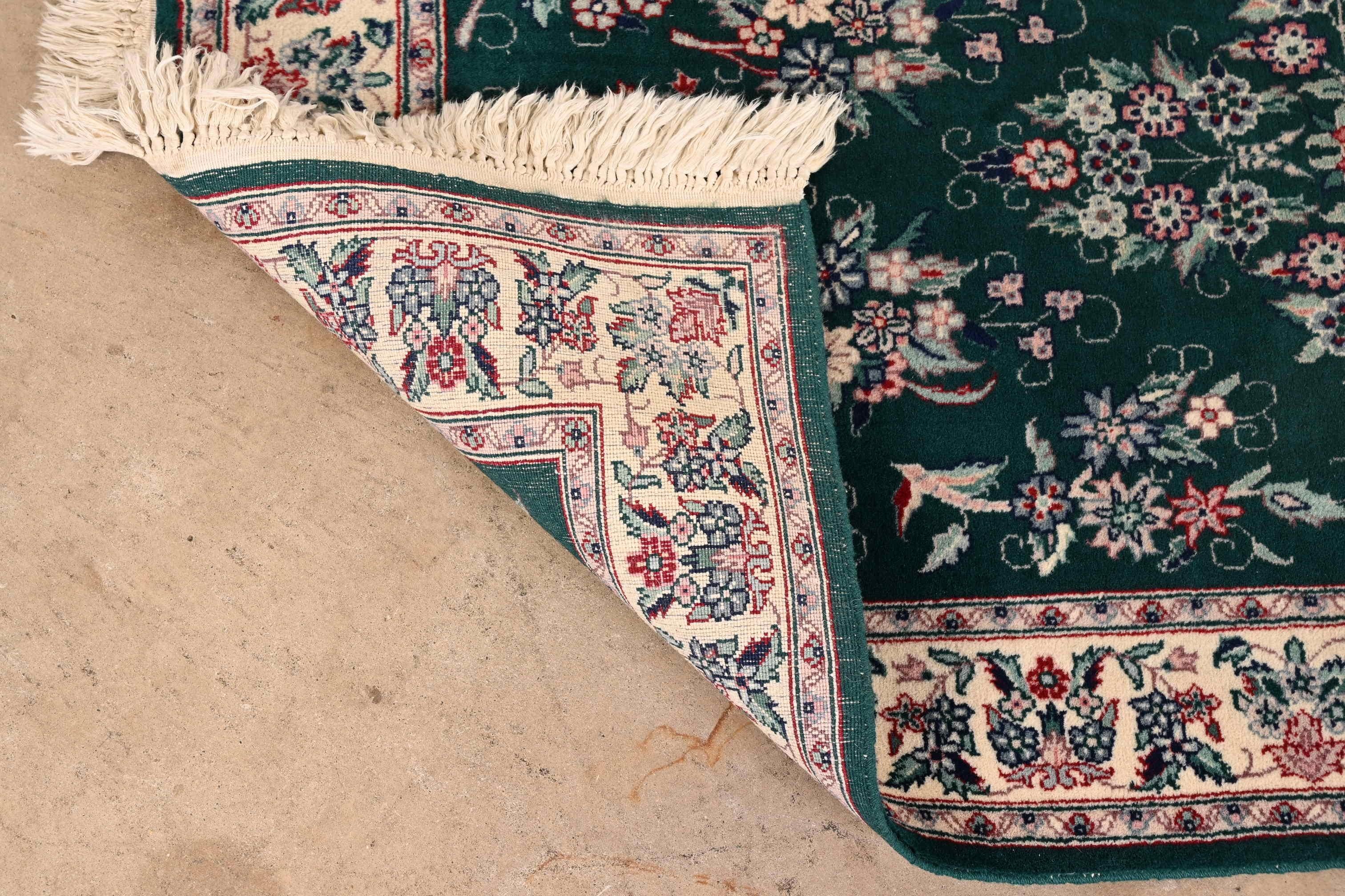 Vintage Hand-Woven Persian Wool Rug 8
