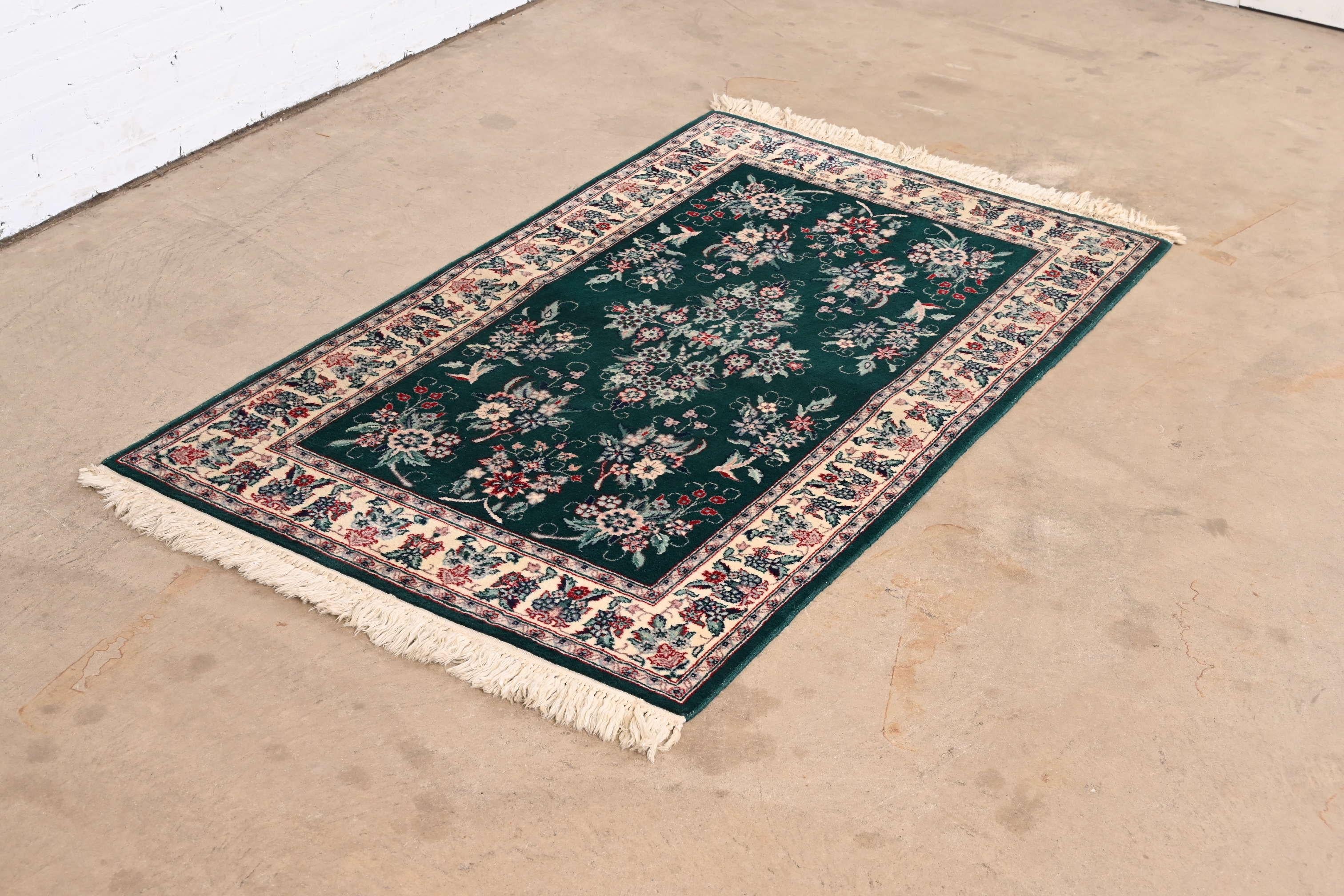 Tabriz Vintage Hand-Woven Persian Wool Rug