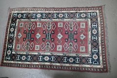 Vintage Handwoven Carpet