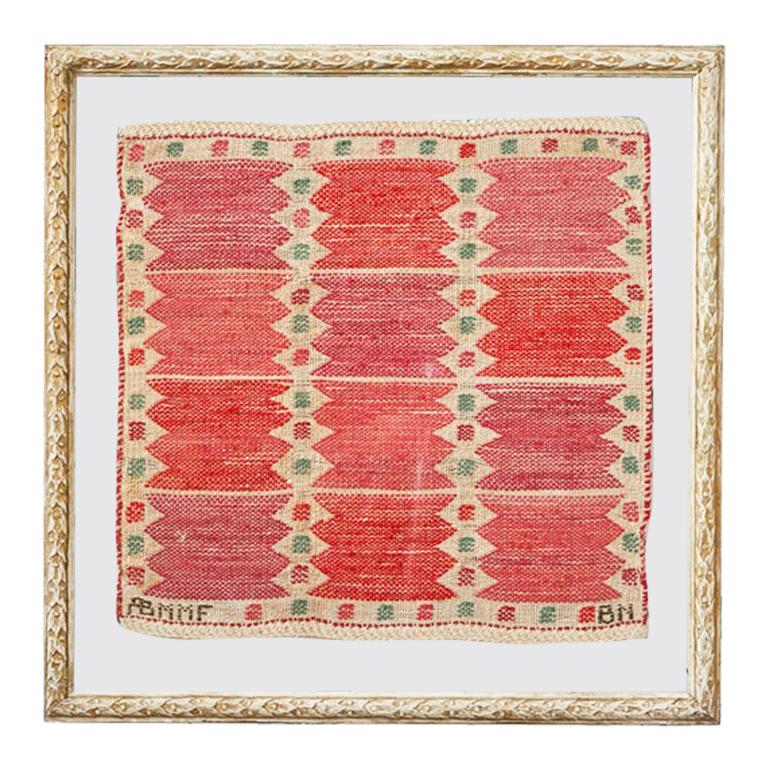 Vintage Handwoven Wall Tapestry by Märta Maas-Fjetterström