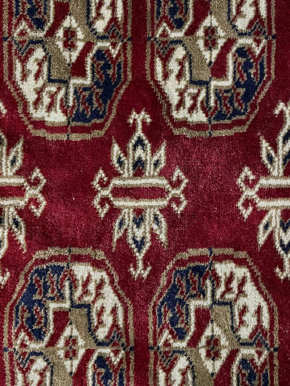 Tappeto persiano vintage in lana tessuto a mano in vendita 3