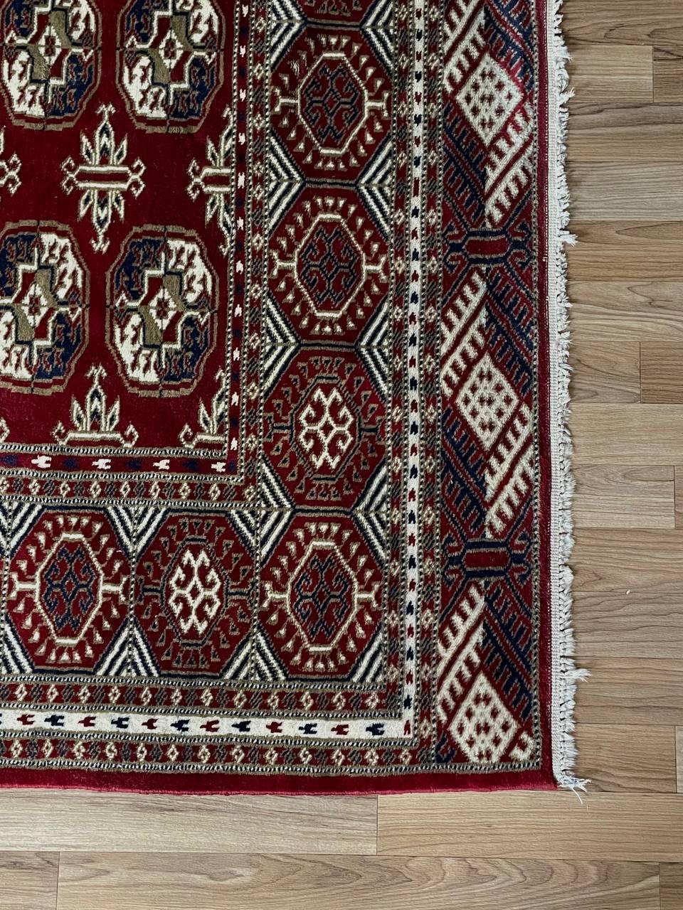 Metà XX secolo Tappeto persiano vintage in lana tessuto a mano in vendita