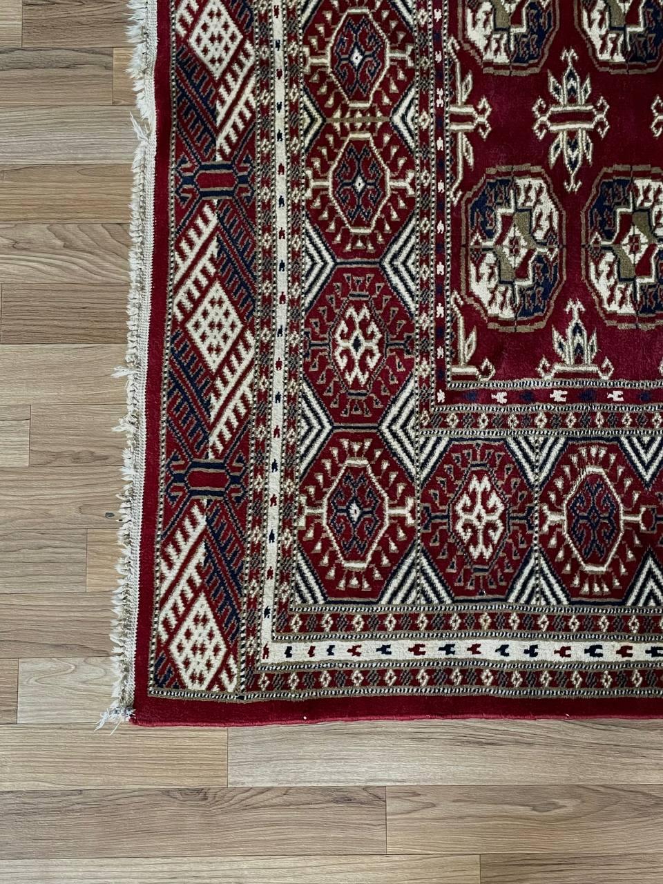 Lana Tappeto persiano vintage in lana tessuto a mano in vendita