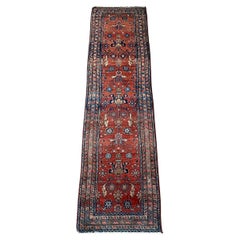 Vintage Hand Woven Wool Persian Rug