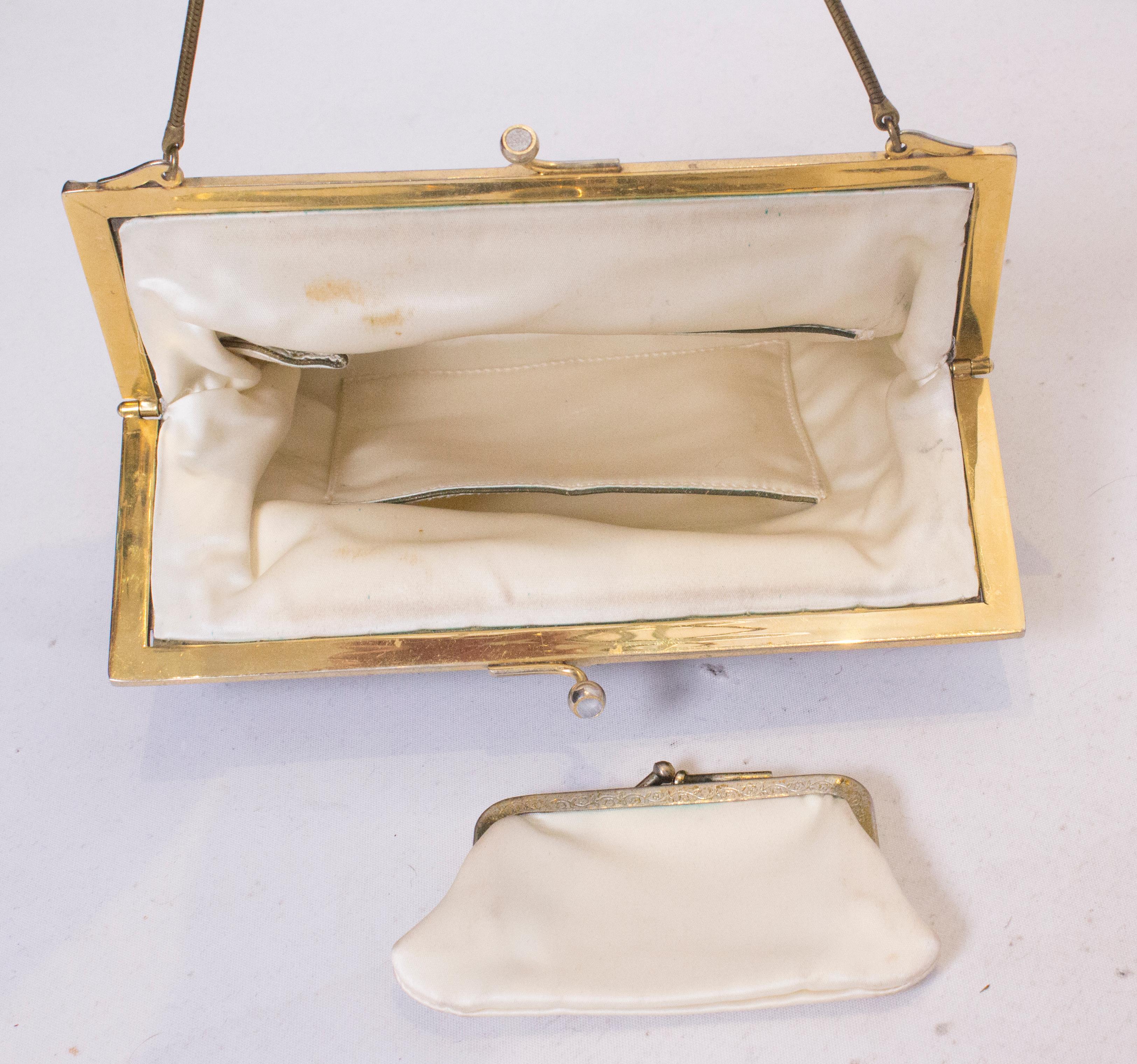 mother of pearl purse