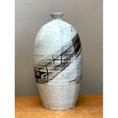 Vintage Handcrafted Abstract Ceramic Vase