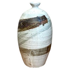Vintage Handcrafted Abstract Ceramic Vase