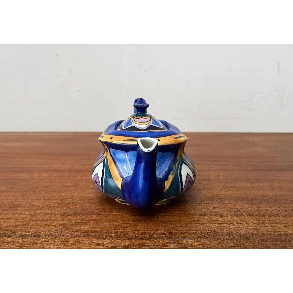 Handgefertigte Vintage-Teekanne aus Keramik aus Carlton Ware, England im Angebot 2