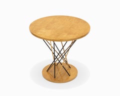 Vintage Handcrafted "Cyclone" Style Side Table