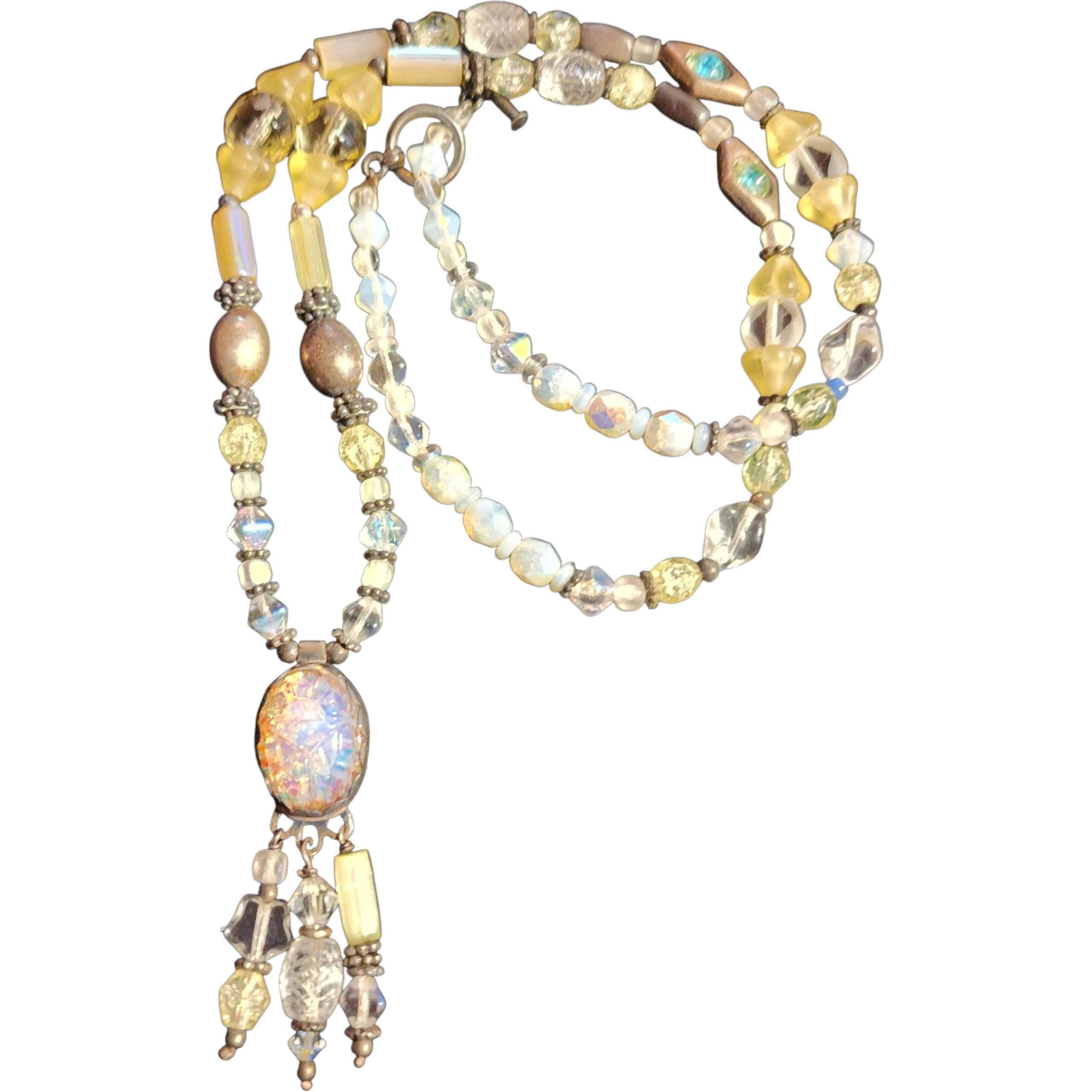 Artigiano Collana artigianale vintage in argento sterling Navajo in vendita