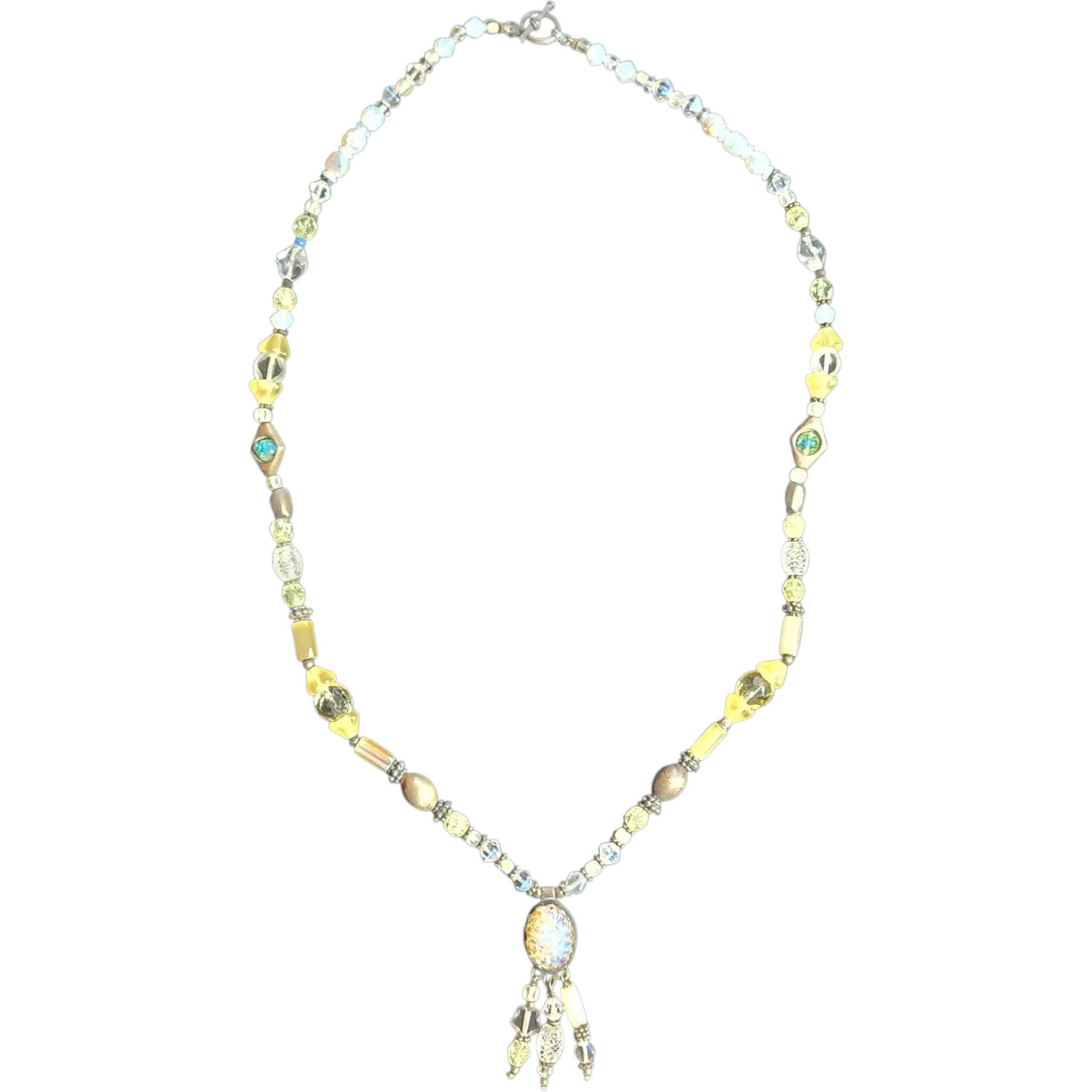 Collana artigianale vintage in argento sterling Navajo In condizioni buone in vendita a Milford, DE