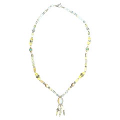 Collana artigianale vintage in argento sterling Navajo