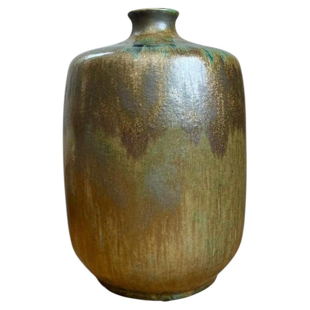 Vase vintage en Studio Pottery artisanale d'atelier