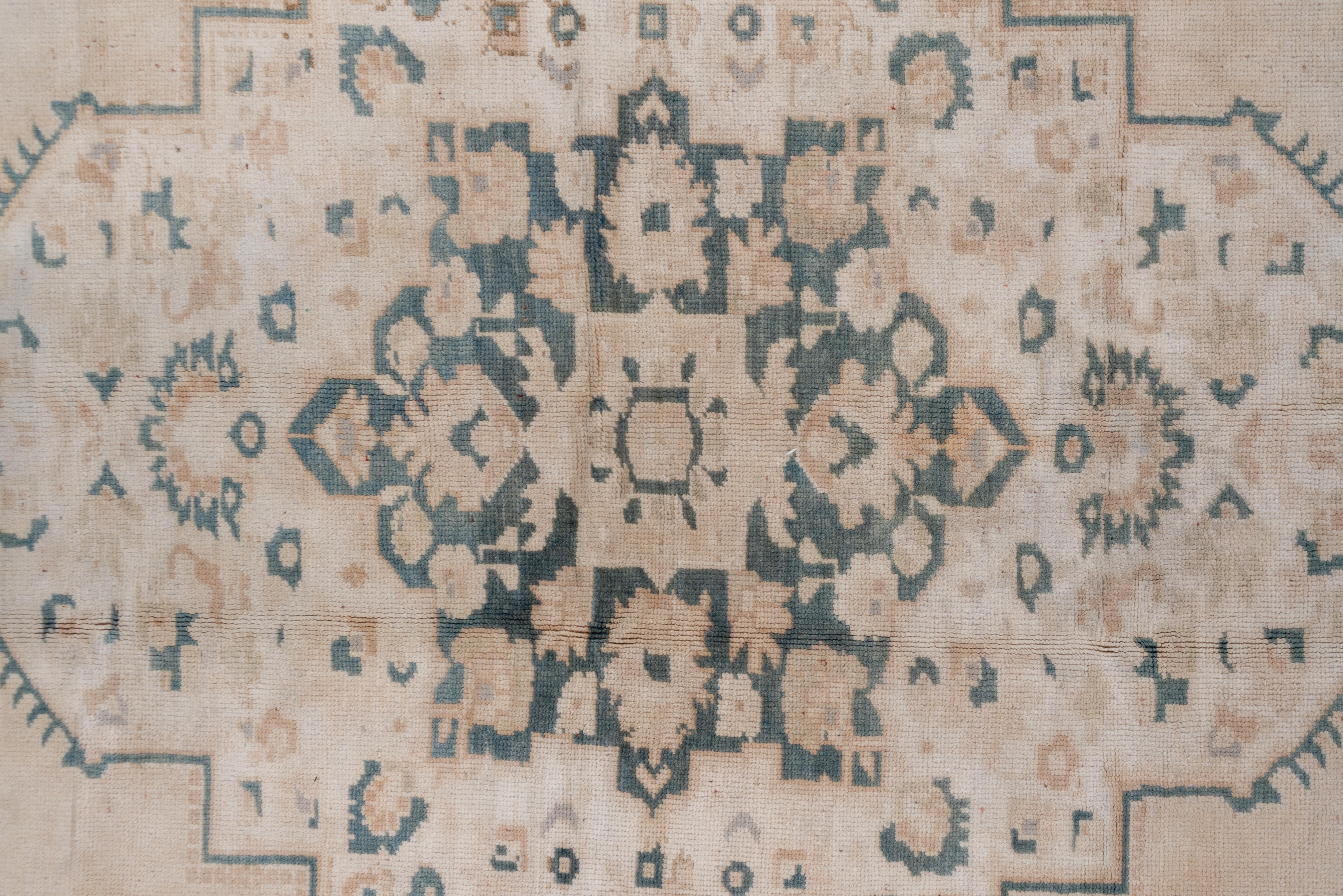 neutral vintage rug