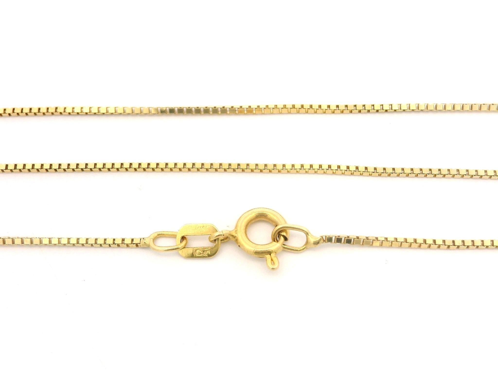 Vintage Handmade 14k Gelbgold große Aventurin gewickelt Ei Anhänger Halskette Damen im Angebot