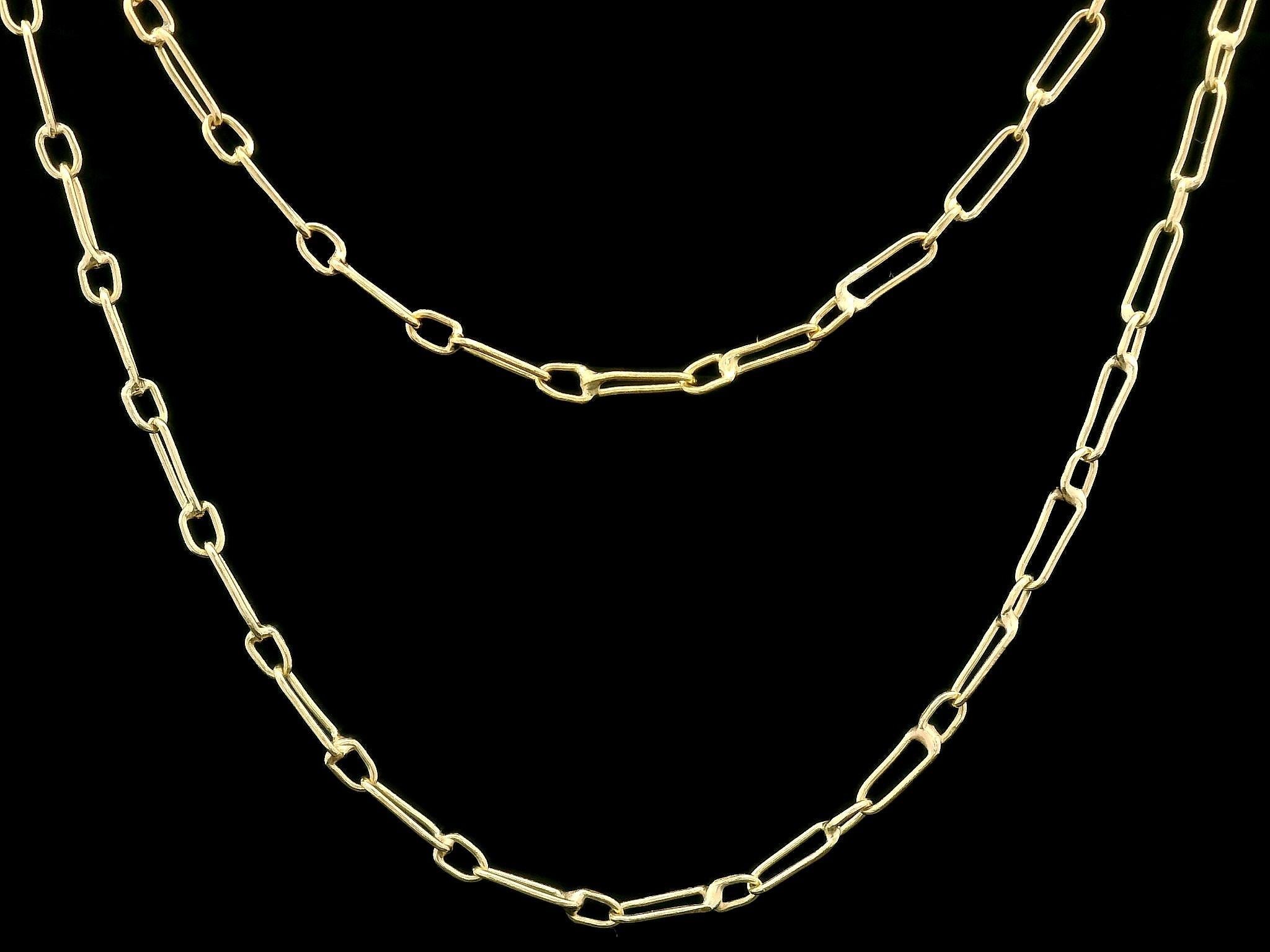 Vintage Handmade 18k Yellow Gold 19