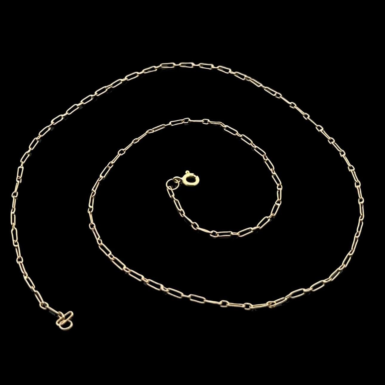 Vintage Handmade 18k Yellow Gold 19