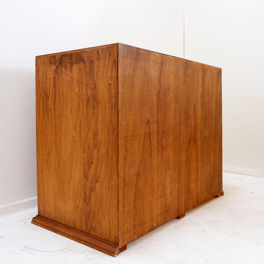 Vintage handmade 22 Drawer Wooden Flat File Cabinet For Sale 6