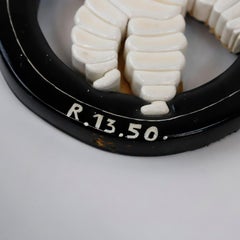 Vintage Handmade Advertising Tire Iconic Bibendum Michelin Man