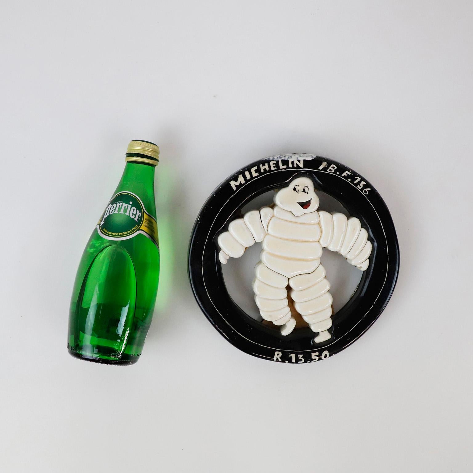 Nord-américain Vintage Handmade Advertising Tire Iconic Bibendum Michelin Man en vente