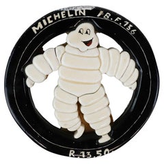 Bibendum Michelin pour camions, modèle assis, avec son s…