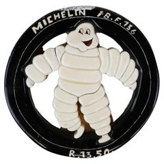 Original Antique Advertising Poster Iconic Bibendum Michelin Man Design  O'Galop For Sale at 1stDibs