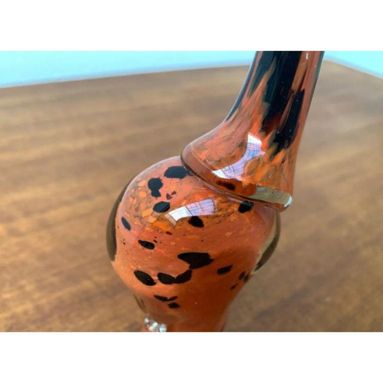 Giraffa di vetro africano vintage fatta a mano da Ngwenya Glass in vendita 3