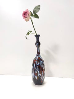 Vintage Handmade Ceramic Tulip Vase by Giovanni Poggi for San Giorgio, Italy