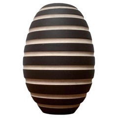 Handgefertigte Vintage-Vase aus Keramik, 1970er-Jahre