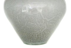 Vintage Handmade Glass Vase, Germany, Late 20th Century