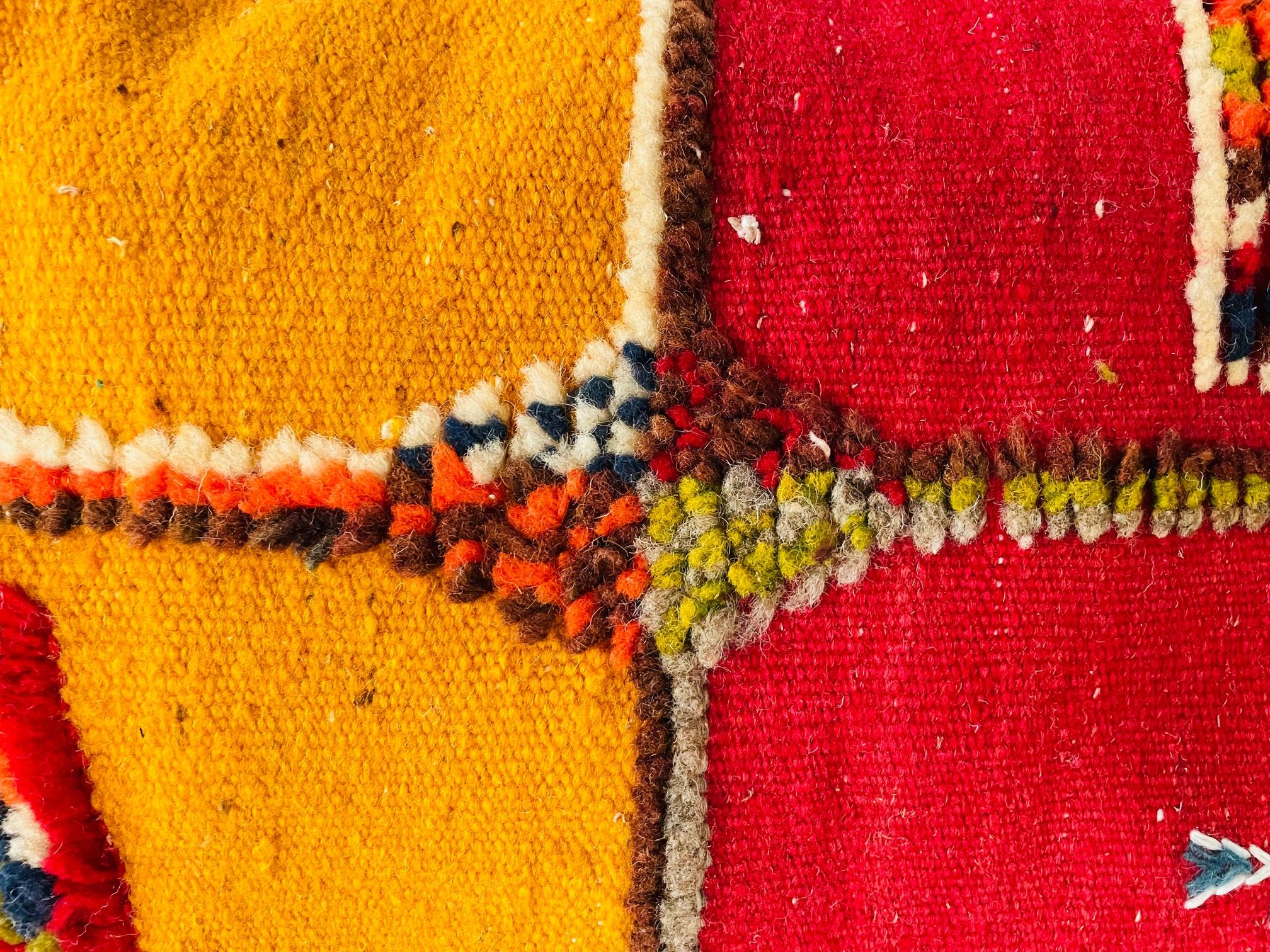 Tribal Coussin ou oreiller Kilim vintage faits à la main, une paire  en vente