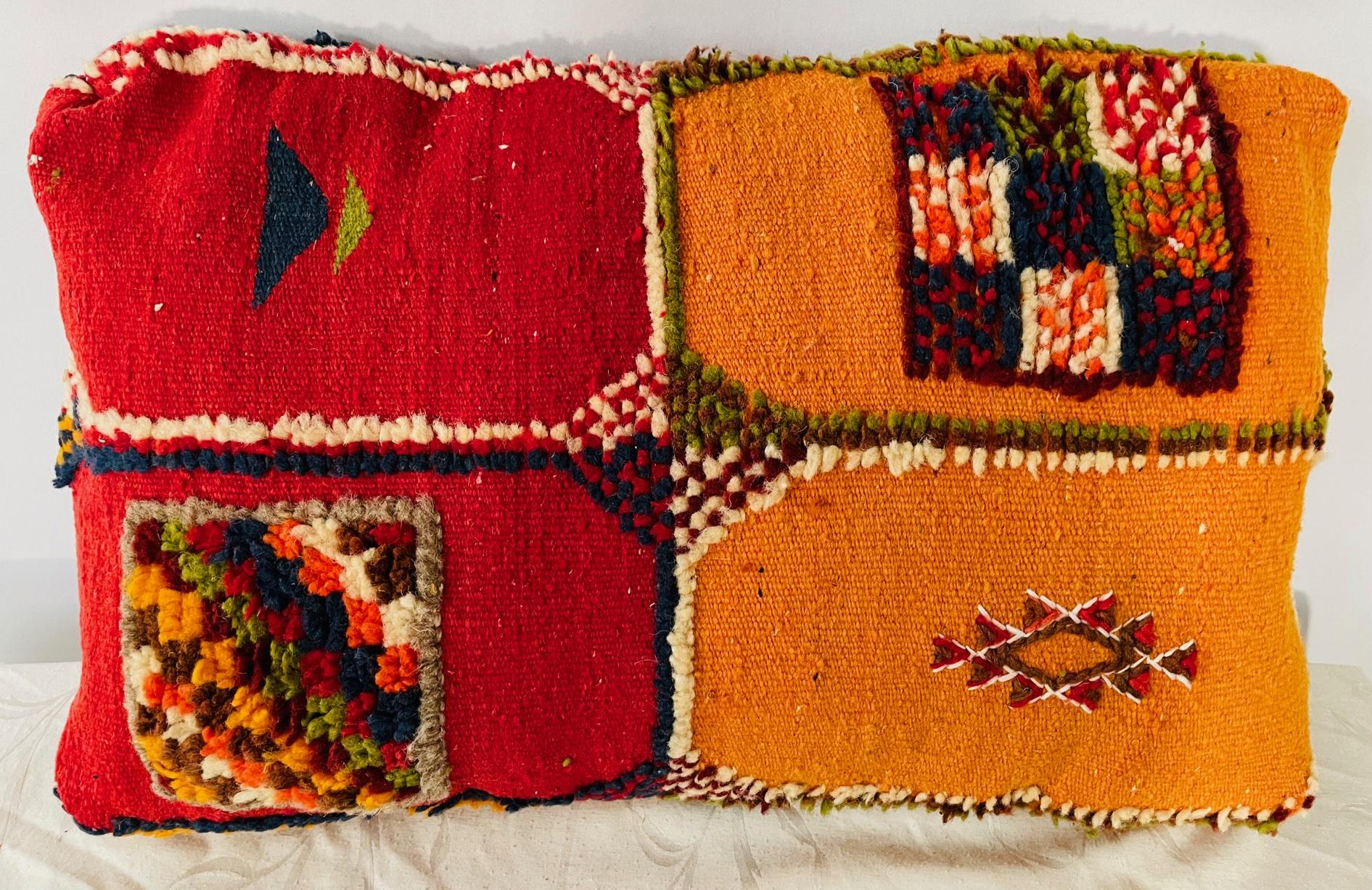 Vintage Handmade Kilim Cushion or Pillow, a Pair  For Sale 1