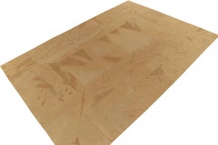 Vintage Handmade kilim in Beige-Brown Abstract Pattern by Rug & Kilim