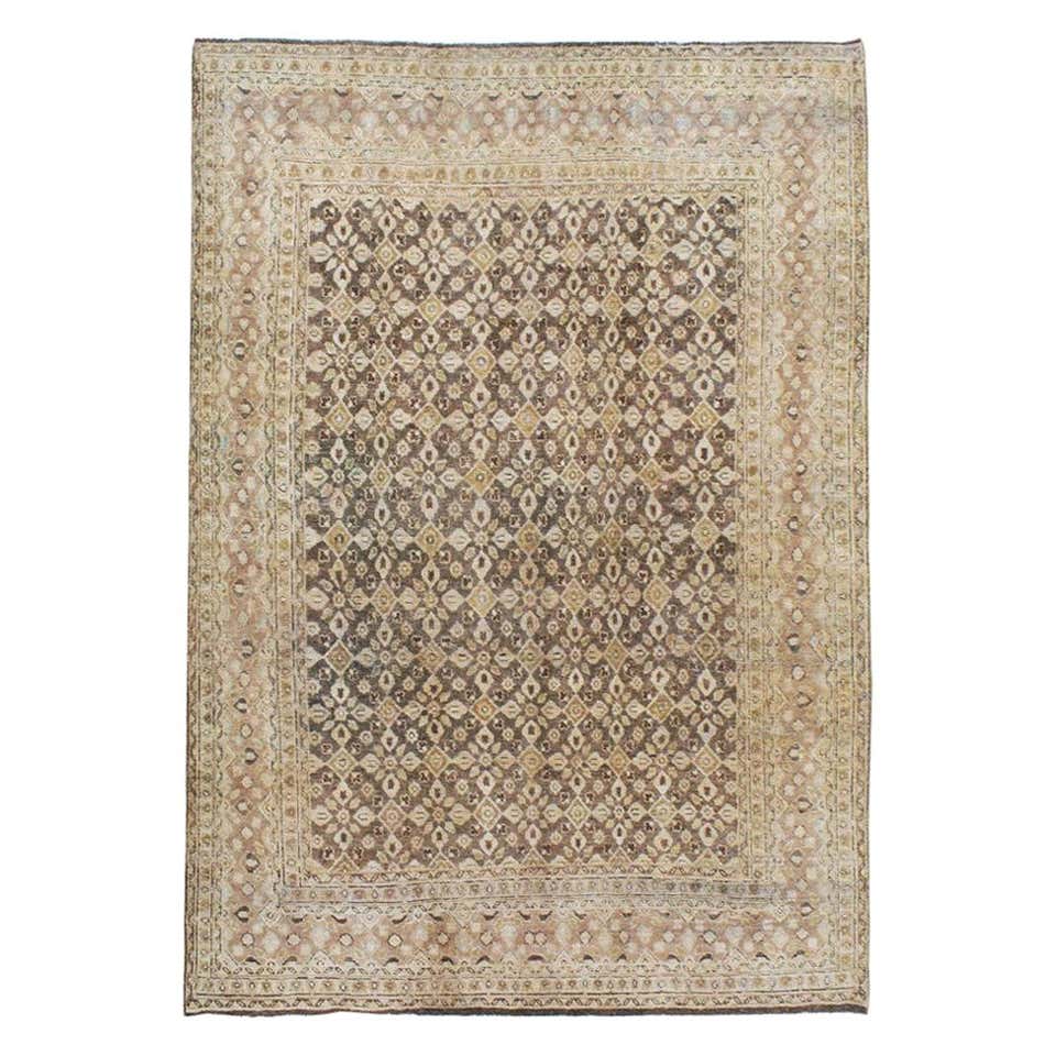 Vintage Persian Mahal Area Rug with Traditional Style For Sale at 1stDibs