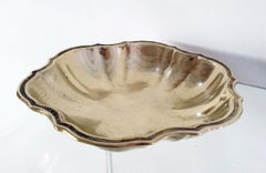 Vintage Handmade Solid Bronze Bowl, Neoclassical Style, Italy, 1970s